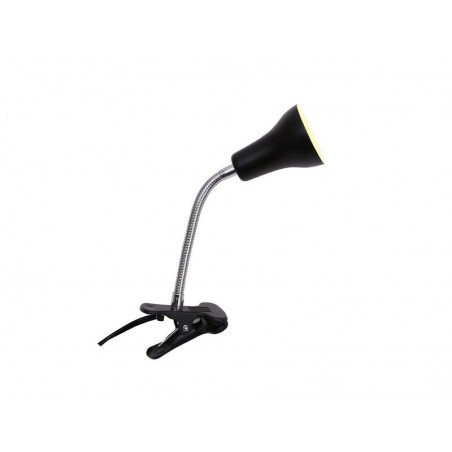 Lampe de bureau à  pince design, Salta, GU10 métal noir, INSPIRE| Sanifer