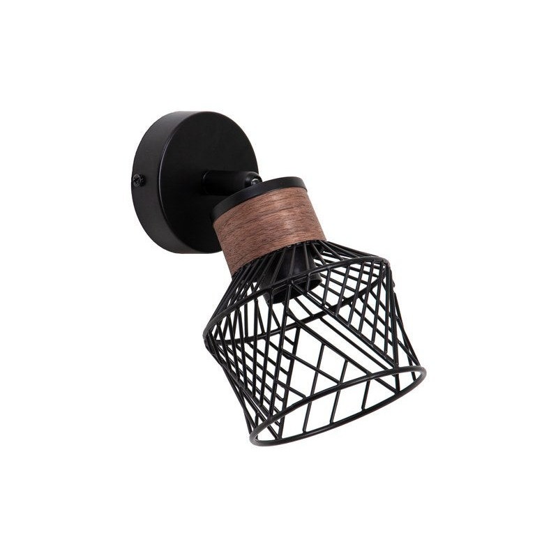 Spot design métal noir e27 INSPIRE Kanel| Sanifer