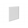 Moustiquaire enroulement vertical 100x100 cadre alu blanc| Sanifer