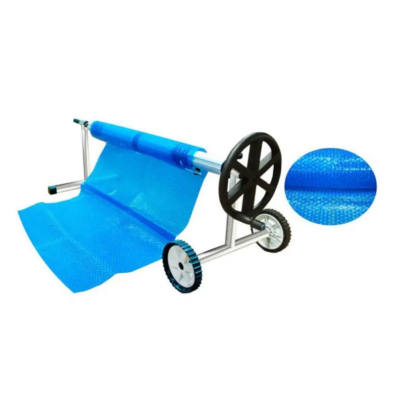 Enrouleur bâche à bulle extensible 7m | Sanifer