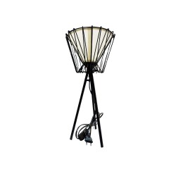 Lampe de table noir  D.220x400mm E27  4W 3000K | Sanifer