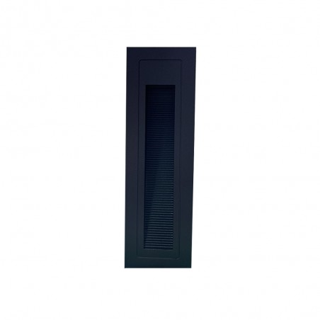 Spot escalier rectangle noir 3W  210x65x55mm 220V 50/60HZ | Sanifer