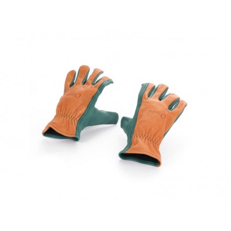 Paire de gants pour les travaux de jardinage cuir, T 8 GEOLIA |Sanifer