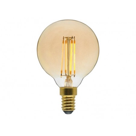 Ampoule led décorative, globe 60mm, E14, 470lm  40W, blanc très chaud, LEXMAN|Sanifer