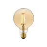 Ampoule led décorative, globe 95mm, E27, 470lm  40W, blanc très chaud, LEXMAN|Sanifer