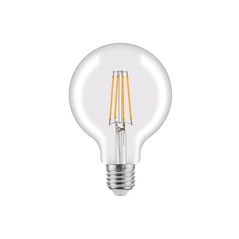 Ampoule led à filament, globe 125mm, E27, 1521lm  100W, blanc chaud, LEXMAN|Sanifer
