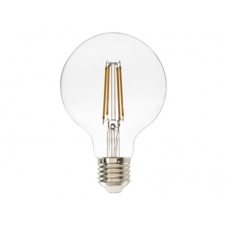 Ampoule led à filament, globe 95mm, E27, 806lm  60W, blanc chaud, LEXMAN|Sanifer