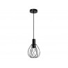 Lustre Merone, noir, Diam.18 cm INSPIRE, E27|Sanifer