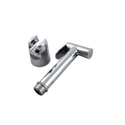 Douchette kit hygiene laiton argent 15 x 21, REGARDS INTERNATIONAL|Sanifer