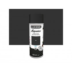 Bombe de peinture Aquaeo LUXENS noir mat 400 ml|Sanifer