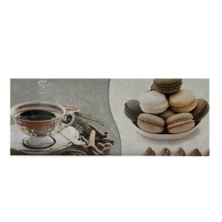 Carrelage mural 20x60cm DECOR HAINA KITCHEN GRIS |Sanifer