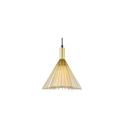 Suspension doré D.320*H.380cm E27 4W 3000K | Sanifer