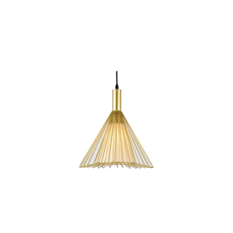 Suspension doré D.320*H.380cm E27 4W 3000K | Sanifer