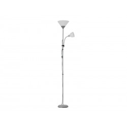 Lampadaire liseuse E27 H.177 cm Basic gris| Sanifer