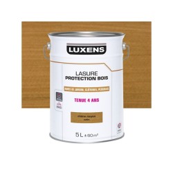Lasure LUXENS 4 ans chêne moyen satiné 5 Litres| Sanifer