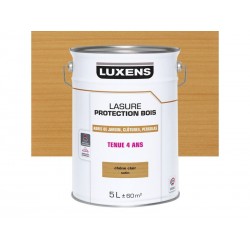 Lasure LUXENS 4 ans chêne clair satiné 5 Litres| Sanifer