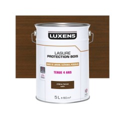 Lasure LUXENS 4 ans chêne foncé satiné 5 Litres| Sanifer