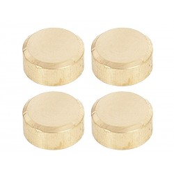 Fixations miroirs rondes dorées| Sanifer