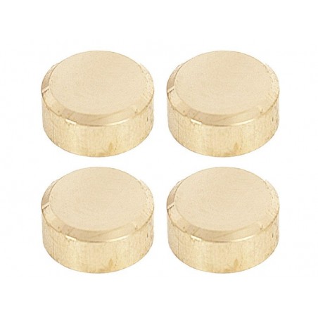 Fixations miroirs rondes dorées| Sanifer