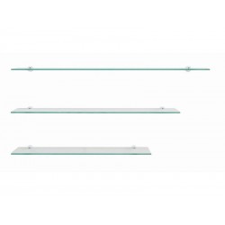 Tablette en verre trempé 70 x 12 cm| Sanifer