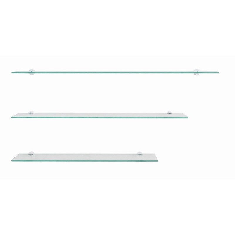 Tablette en verre trempé 70 x 12 cm| Sanifer