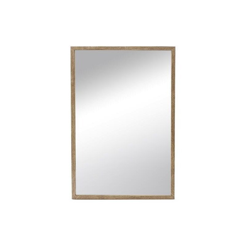 Miroir rectangulaire Milo chêne clair l.42 x H.62 cm| Sanifer