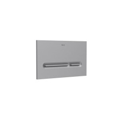 Plaque de commande Duplo one PL5 chromé mat | Sanifer