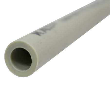 Tube ppr 4ml D25mm PN20 gris ép.3.4mm|Sanifer