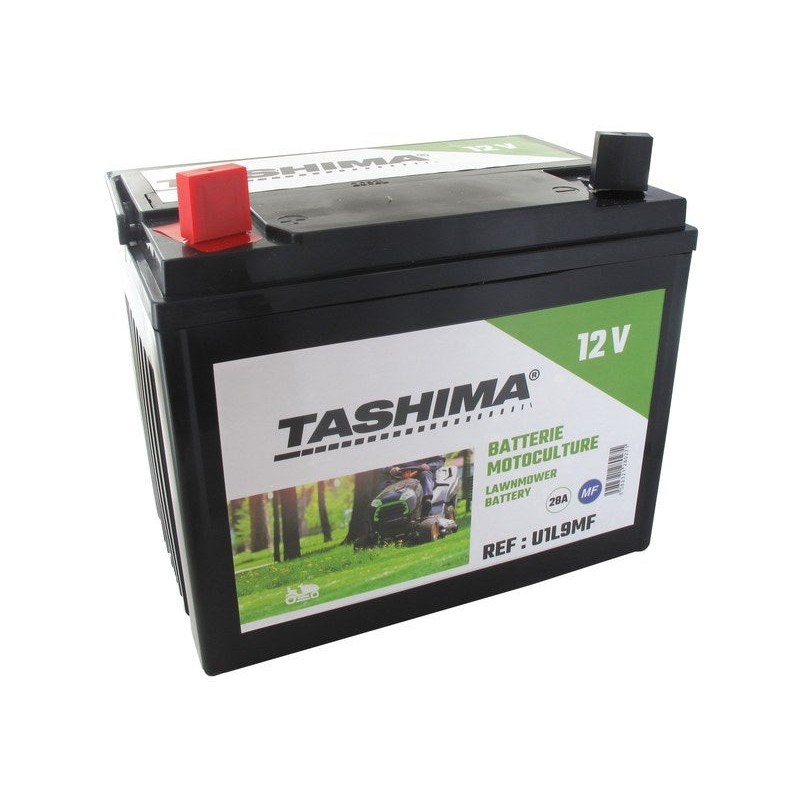 Batterie gel f1 12V 28 aH + à gauche|Sanifer