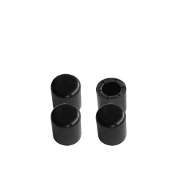 Lot de 4 embouts multitaille SCOTCH diam. de 22 à 25 mm noir|Sanifer
