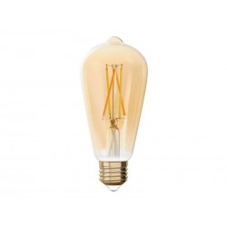 Ampoule led à filament ambré edison E27 60 W LEXMAN|Sanifer