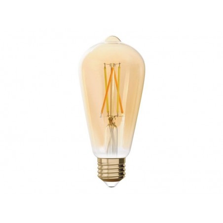 Ampoule led à filament ambré edison E27 60 W LEXMAN|Sanifer