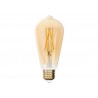 Ampoule led à filament ambré edison E27 60 W LEXMAN|Sanifer