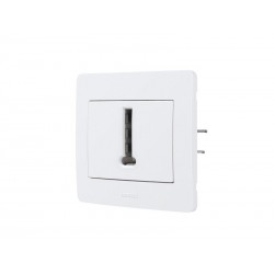 Prise Téléphone diam2 debflex Blanc|Sanifer