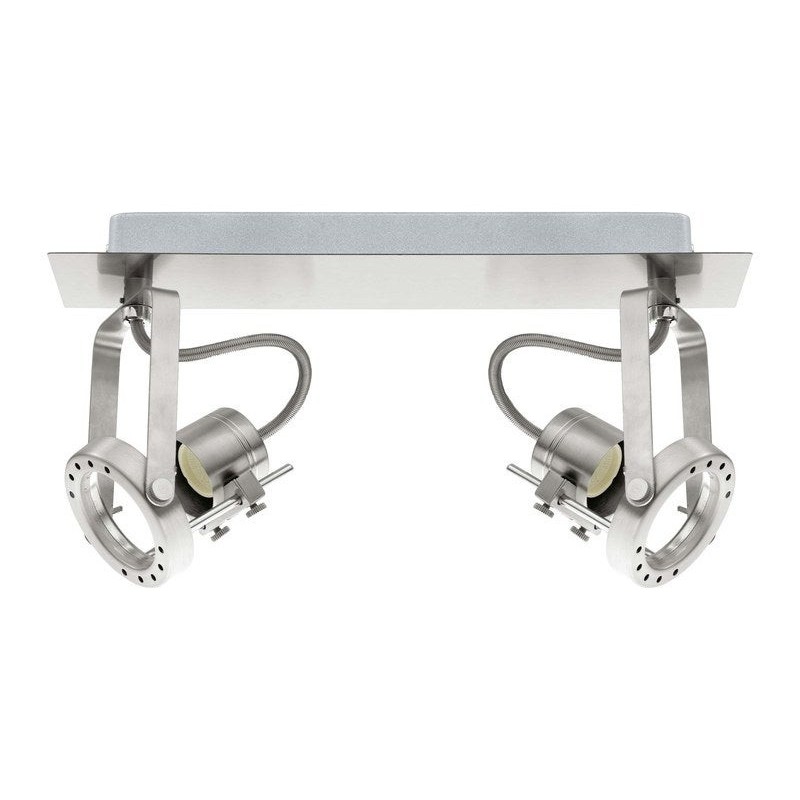 Rampe 2 spots fer acier Inspire Technic|Sanifer