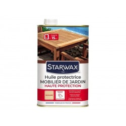 Huile protectrice teck et bois exotiques 1 l STARWAX|Sanifer
