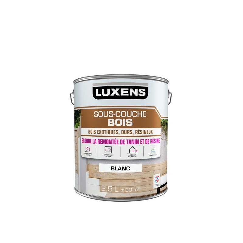 Sous-couche bois LUXENS 2.5 Litres|Sanifer