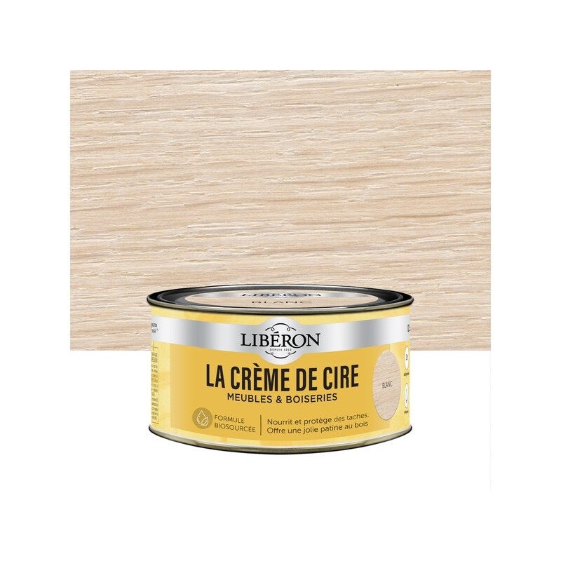 Cire LIBERON blanc satiné 0.5l|Sanifer