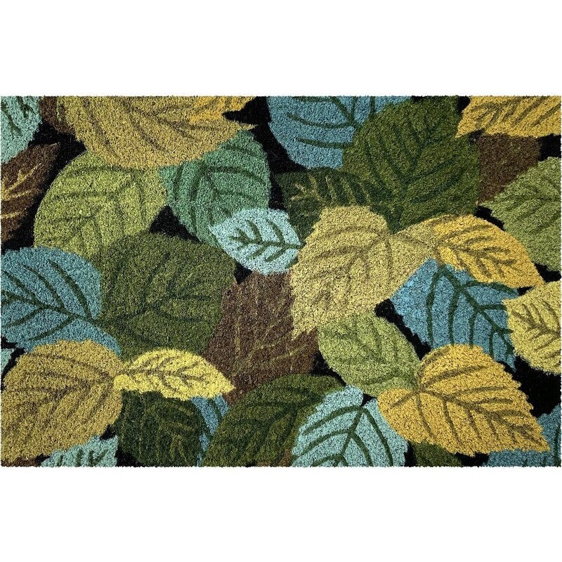 Tapis coco bleu amazon Latex 40X60Cm|Sanifer