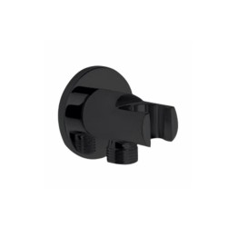 Alimentation murale avec support noir PVD | Sanifer