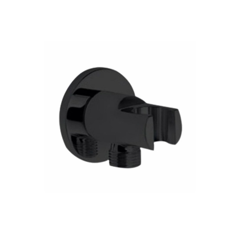 Alimentation murale avec support noir PVD | Sanifer