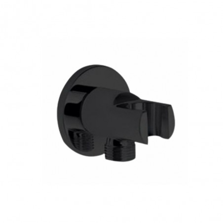 Alimentation murale avec support noir PVD | Sanifer