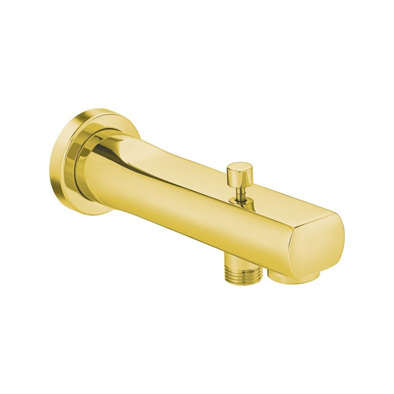 Bec bain mural avec inverseur auto L.170mm doré | Sanifer