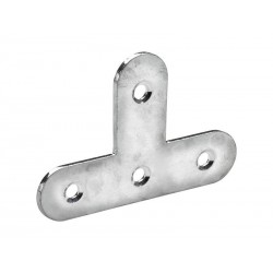 Equerre d' assemblage acier zingue HETTICH, l.60 mm|Sanifer