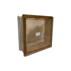 Brique de verre BV13 cloudy pattern rose 190x190x80 (1c:6pces) | Sanifer