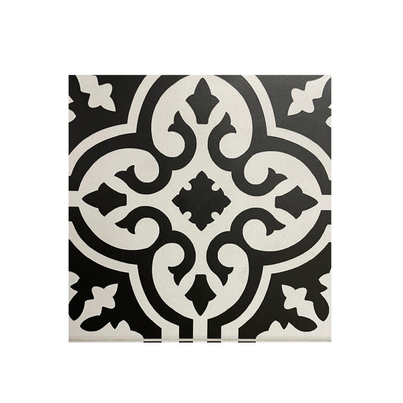 Carrelage sol 45X45 cm AT CLASSIC NEGRO 1H-2 |Sanifer