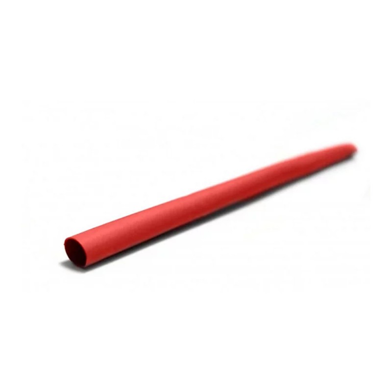 Gaine thermo rétractable D3-1.5mm 1m rouge | Sanifer