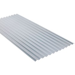 Tôle ondulée galvanisée TOG 14-100 largeur 80cm