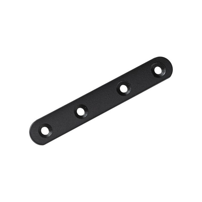 Patte d'assemblage acier Noir 100Mm|Sanifer Tamatave