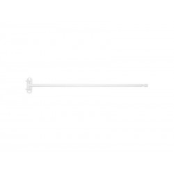 Kit de tringle à  rideau Porte Diam.13 mm blanc 60 à  100 cm|Sanifer Tamatave